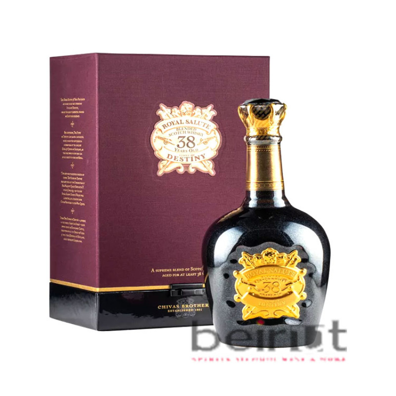 chivas regal royal salute 38 years stone